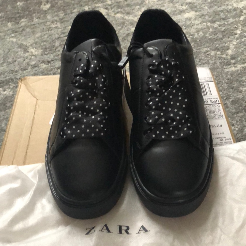 NWT!! Black Zara Trainers! - Picture 5 of 7